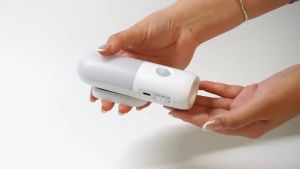 Đèn LED Cảm Biến Chuyển Động Gắn Tường Đèn Pin Cầm Tay Màu Trắng Cho Cầu Thang Hành Lang Phòng Ngủ Phòng Tắm Chiếu Sáng Ban Đêm