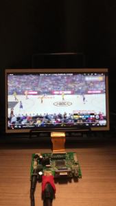 7inch 1024*600 Screen Display LCD TFT Monitor with Remote Driver Control Board HDMI VGA  for LattepandaRaspberry Pi Banana Pi