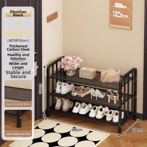 XUANXISHI | Household Door Multi-layer Reinforced Steel Shoe Rack