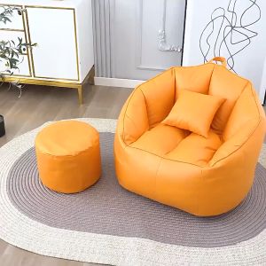 Bean Bag Sofa Luxury Shell Chair Kalis Air Material Tebal Full Set Lazy Kerusi Malas Bedroom Furniture Home Living