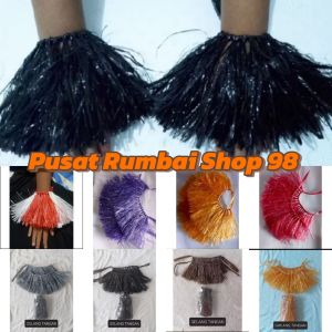 Gelang Rumbai Tangan Anak 1 set Rumbai Tali Rafia