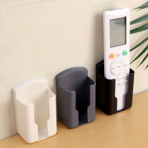 Universal Remote Controller Holder Adhesive Wall Shelf Mount Stand Air Conditioning Remote Case Storage Box