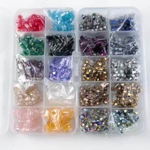 WLYeeS 3 4 6mm Austria Bicone Glass crystal Loose Beads for jewelery Making Diy accessories woman Faceted spacer beads wholesale