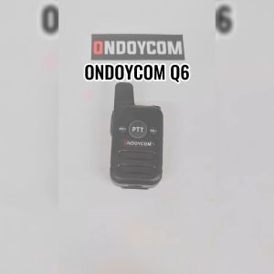 ONDOYCOM Q6 Portable Two Way Radio Walkie Talkie 5W UHF with 16 Channel
