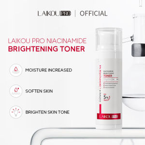 LAIKOU Nước Hoa Hồng Làm Sáng Da PRO 50Ml Α-Arbutin 5% Niacinamide Dual Reduce Melanin Dark Spots Reduce Skin Dullness Lighten Acne Marks