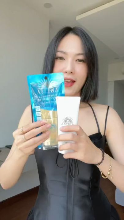 Kem chống nắng Anessa nâng tone, sữa chống nắng dưỡng da Anessa an toàn cho da nhạy cảm SPF 50+ 60ml Laan Cosmestics