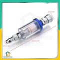 Air Filter Water separator untuk Spray Gun kompresor angin berfungsi sebagai Pemisah air dan udara atau minyak Dengan Adapter 1/4 ". 