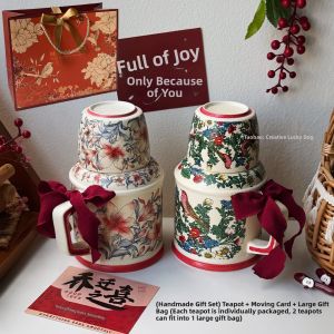 Stylish Retro Ceramic Couple Mugs
