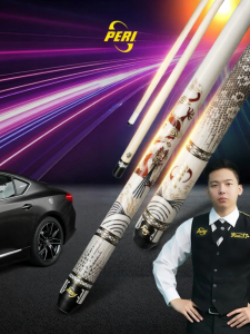 PERI | Pro Chinese Black Eight Pool Cue Large Head