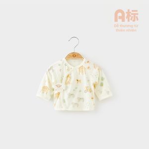 Wismorni | Áo Mùa Hè Siêu Nhẹ Cho Bé Sơ Sinh 100% Cotton Loại A