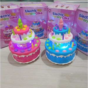 Mainan Anak Kue Ulang Tahun Birthday Cake Musik & Lampu