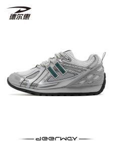 Deerway | Silver Mesh New Model Breathable All-match Soft Light Trainers DeXun