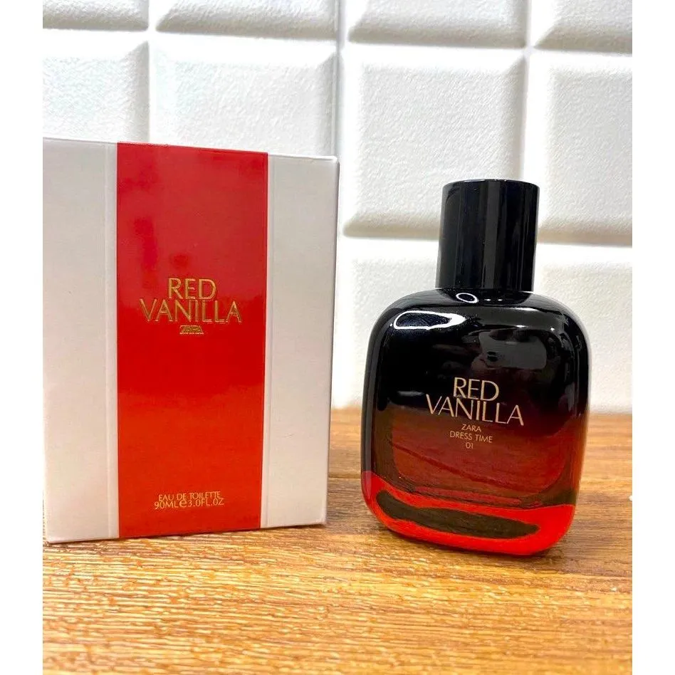 Zara Red Vanilla Dress Time Zara Parfum Original Parfum Zara Red