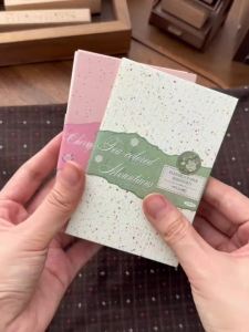 A7/M5 Texture Scrapbook Paper  Morandi Pastel Memo Pad for Scrapbooking DIY Planner Journal Notebook Decoration Office Gift