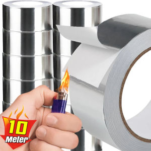 [Stove Sink Mildew Strip]🔥Sink Waterproof Sticker Anti-mold Tape Countertop Toilet Gap Heat Insulation Aluminum Foil Tape Bathroom Kitchen Accessories 5/10M