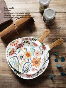 YOGEHOME | Creative Salad & Steak Dinner Plate Set