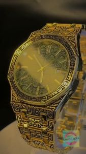 SRD COD Jam Tangan Pria New Model Batik Gaya Retro Klasik Terbaru Eksplosif Hot Kalender Date Watch Waterproof 30M Luminous Display Aktif Stainless Steel Band Anti Karat Kaca Tahan Gores Fashion Trendy Kekinian Harga Termurah - JP22