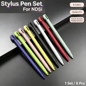 8Colors Plastic Stylus Pen Set for NDSi Console Touch Screen Replacement Repair Spare Pens