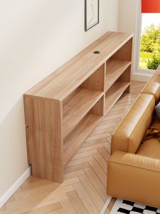 Narrow Storage Shelf Living Room