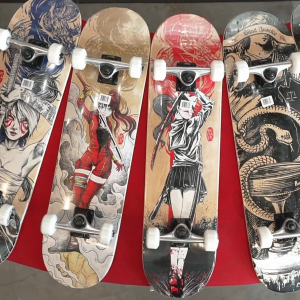Yocaher V2 Skateboard Complete for Teen & Adult Beginners (31" by 8.25") - Upgraded beginner-friendly Yocaher V2 skateboard