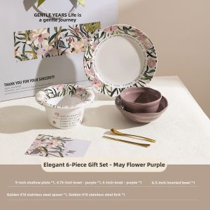 SHELI | Creative Floral Fine French Tableware Set