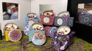 Doorgirft Souvenir VIP Gift Perkhawinan Decoration / Exclusive Scented Candle Perkhawinan Decoration / DIY Decoration Perkhawinan Souvenir Gift / 1 Set Doorgirft Souvenir Perkhawinan Decoration / Wedding Gift Perkhawinan Decoration.