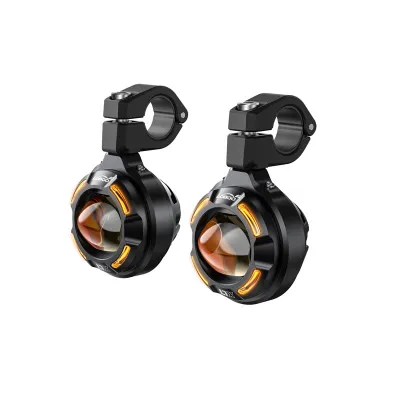 LOBOO | Blinking Slicing Auxiliary LED Light for Motorcycles