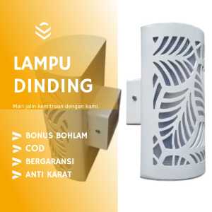 Lampu dinding/pilar/tembok
