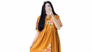 Daster Batik Kimono Lukis – Daster Pekalongan Asli Terbaru Busui Friendly & Adem