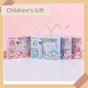 {SG Local} Handheld Journal Sticker Set Cute Cartoon Design For Birthday & Festival Childrens Day Gift