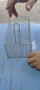 Combo 2 Lồng bẫy chuột đồngchuột cơm sóc lưới kẽm dây sóng chắc chắn hạn chế rỉ sét ( có khóa chống sảy)