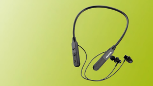 MEEGOO หูฟังบลูทูธไร้สายแบบคล้องคอ แบบแม่เหล็ก V6 0 Bluetooth Earphone HIFI 9D กันน้ำ ใช้ได้ 25 ชั่วโมง พร้อมไมโครโฟน