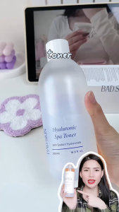 Nước Hoa Hồng BadSkin Cấp Ẩm Sâu Căng Bằng PH Căng Mịn Da Hyaluronic Spa Toner Hàn Quốc 500ml
