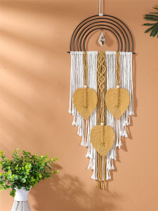 Tấm Treo Tường Bohemian Thủ Công Scandinavia Nhỏ Tấm Treo Phòng Khách Tấm Treo Phòng Ngủ Tấm Treo Tường Phong Cách Bohemian