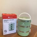 Hộp Cơm 3 Tầng Elmich ELM-0836 - dung tích 1800ml - giữ nhiệt 5h. Khóa Cài Chắc Chắn. 