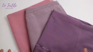 Kain Wolfis 1 Roll 60 Yard Wolvis Wollpeach Wolpeach  - Bahan Hijab Gamis Premium