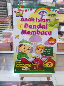 anak Islam pandai membaca Tanpa Mengeja. untuk Paud TK dan SD jilid 1234 atau 5.
