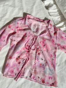 asn_wear Tulle Long Sleeve Top เสื้อซีทรูแขนยาว