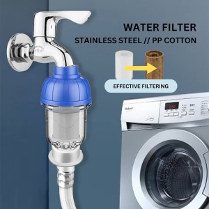 Ready Stock Washing Machine / Shower Head / Water Heater / Sink / Dishwasher Pipeline Filter Tap Water Faucet Toilet Purifier Impurities Cartridge Clean Water Kitchen Paip Tandas Kotoran Air Pembersih Penapis Air Mesin Basuh Clothes Yellow Laundry 自來水過濾器