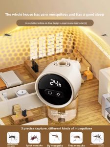 MONLEYTA | German Electric Heat Mosquito Repellent Liquid Safe Odorless For Infants Pregnant Women Home Indoor Smart Timed Mosquito Repellent Device