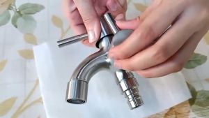 (คูปองส่งฟรี 50 บาท)ก๊อกน้ำสแตนเลส 304 ก๊อกน้ำ 2 ทาง ก๊อกน้ำอเนกประสงค์ ใช้สำหรับ ห้องน้ำ ระเบียง เครื่องซักผ้า