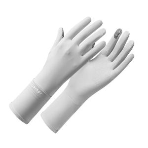 BILLI ZILLY | UV Protection Breathable Gloves Cooling Summer Outdoor Driving Anti-slip Thin Ice Silk Touchscreen-enabled