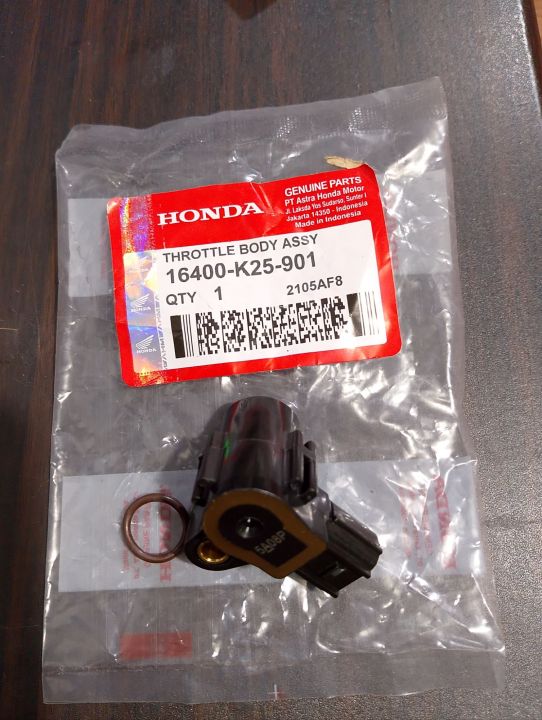 SENSOR TPS INJEKSI THROTTLE BODY ASSY K25 BEAT FI ESP POP STREET INJEKSI SPAACY FI SCOOPY FI VARIO 110 125 150 LED NEW OLD MEGAPRO NEW VERZA CB150R REVO FI BLADE FI SUPRA X 125 FI HELM IN ORI BARU