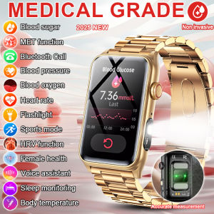 For Xiaomi Medical Grade Smart Watch Women Blood Sugar Blood Pressure Women Menstrual track Bluetooth call Health Bracelet 2025