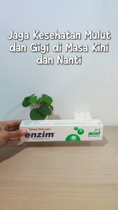 ENZIM Pasta Gigi Fresh Mint 42gr 63gr 124gr 160gr / Tooth Paste Odol Orang Dewasa Anti Bau Mulut