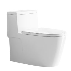 soos | Large Toilet Seat High Flushing Single Hole Drainage Siphonic Toilet