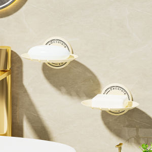 Hộp Xà Bông Sang Trọng Nhẹ Nhàng Giá Để Đồ Xà Bông Thơm Khay Hút Không Cần Đục Lỗ Nhà Vệ Sinh Giá Thoát Nước Kiểu Treo Tường Dụng Cụ Thần Thánh Đựng Đồ Gia Dụng