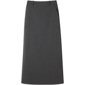 SOLWEIGE | Anti-Wrinkle Stiff Minimalist Sensory Draped Half Skirt