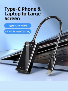 BIAOTU | 4K Video Split Screen Type C to HDMI Adapter