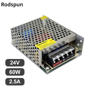 RDDSPON Switching Power Supply DC 12V 24V 60W 100W 250W AC To DC แรงดันไฟฟ้าแปลงหม้อแปลงไฟฟ้า Enclosed Switching Power Supplies